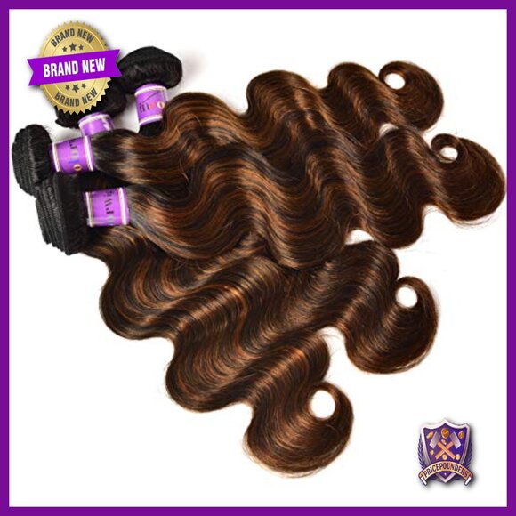 18 Inch Human Hair Weave Extensions Body Wave Brazilian Remy main image 4